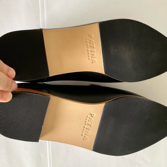 NWOB Patina Portland Pointed Flat Slip-on Loafers Size 10.5B Retail $198 - Picture 7 of 7